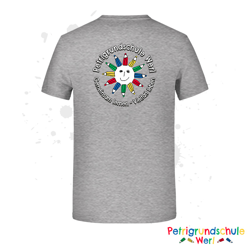 PGS Kids Shirt graumeliert – Bild 2