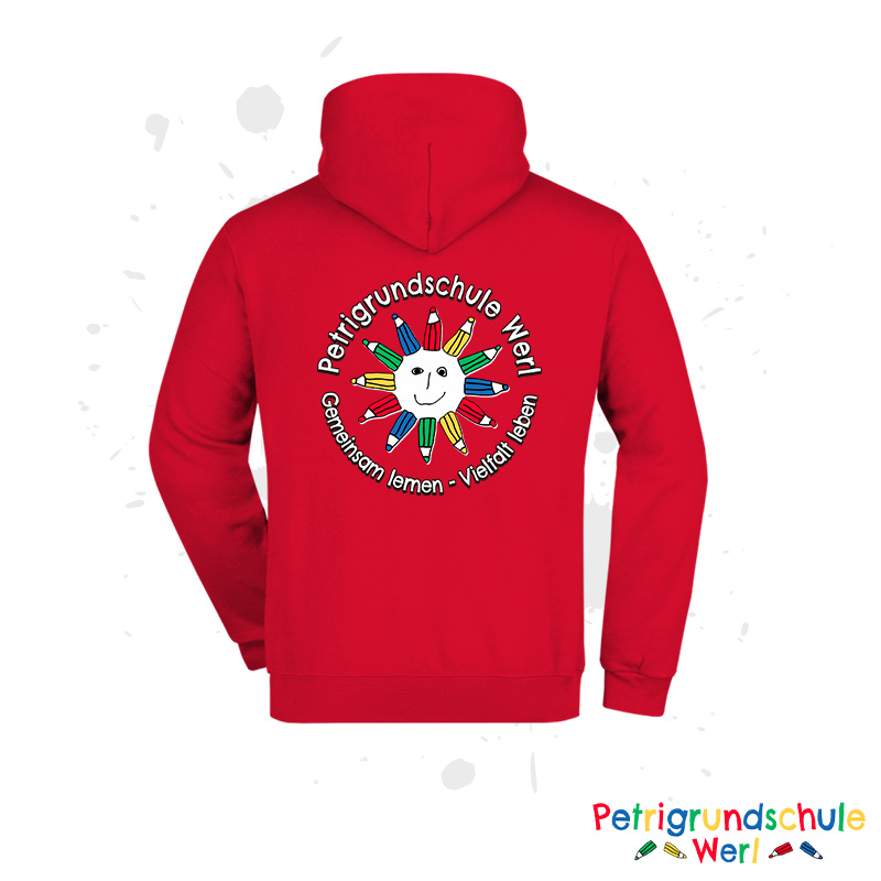 PGS Kids Hoody rot – Bild 2